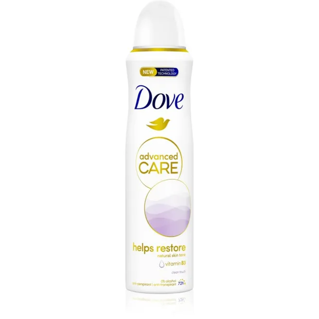 Dove Advanced Care Clean Touch Antiperspirant pihusti Clean Touch 150 ml