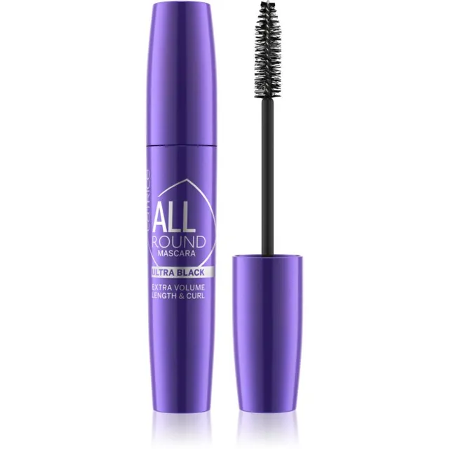 Catrice Allround Pikendav, koolutav ja tihendav ripsmetušš varjund 010 Ultra Black 11 ml