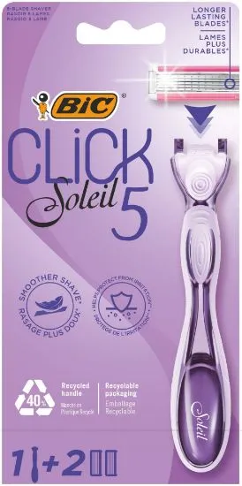 BIC raseerija Soleil click 5 1+2tk