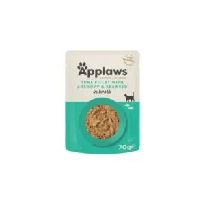 Applaws einekotike tuna ja anshoovis kassitoit 12x70g