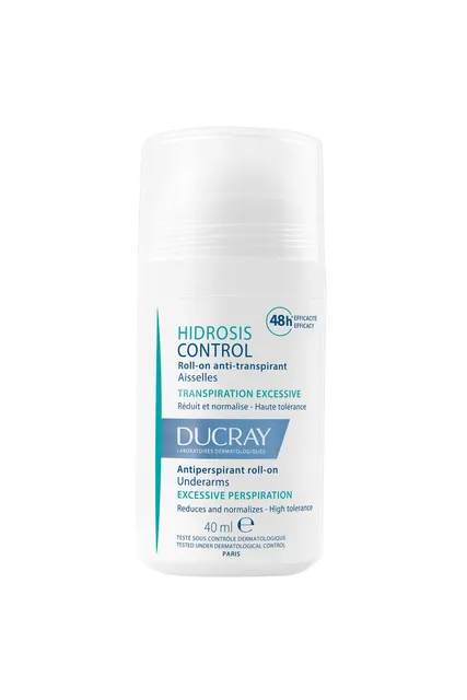 DUCRAY HIDROSIS CONTROL ANTIPERSPIRANT ROLL-ON 40ML