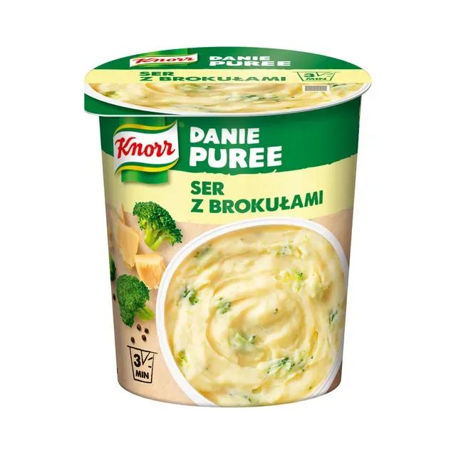Kartulipüree juustu ja brokoliga, KNORR, 50 g