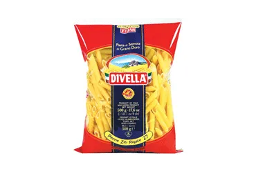 Makaronid Penn Ziti Rigate DIVELLA 500g