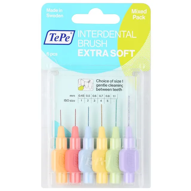 TePe Extra Soft Hambavaheharjad segu 6 tk