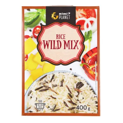Aurutatud-metsiku riisi segu Rimi Planet 400g