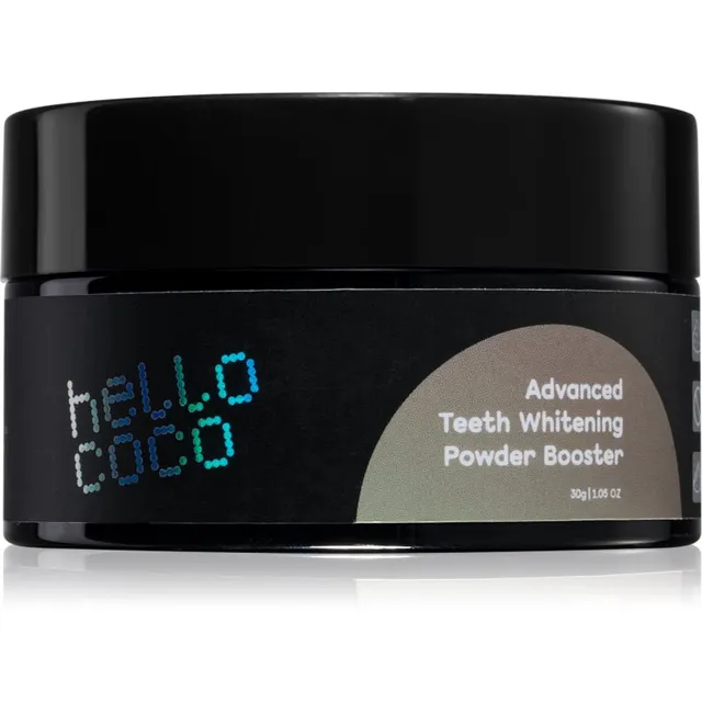 Hello Coco Advanced Whitening Powder Booster Valgendav hambapulber 30 g