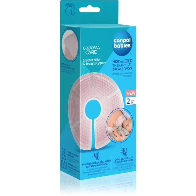 Canpol babies Hot&Cold Geelipadjad rindade jaoks 2 tk