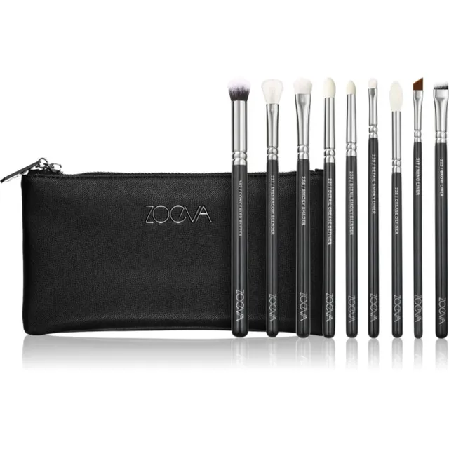 ZOEVA It's All About The Eyes Brush Set pintslite komplekt koos kotiga 1 tk
