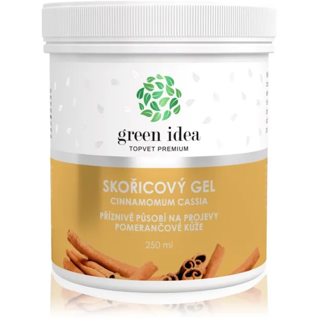 Green Idea Skořicový gel Massaažigeel 250 ml