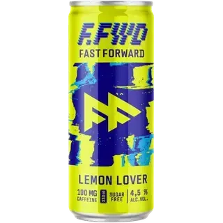 Fast Forward Lemon Lover suhkruvaba muu alkohoolne jook 4,5%vol 330 ml