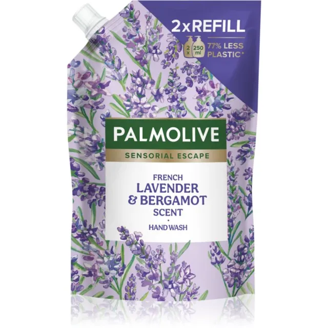 Palmolive Sensorial Escape French Lavender & Bergamot Käteseep täitepakend 500 ml