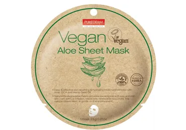 Kangasmask PUREDERM Vegan Aaloe