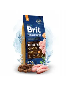 Brit Premium by Nature Adult M koeratoit 15 kg