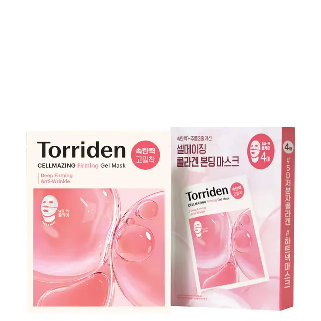 TORRIDEN Cellmazing Firming Sheet Gel Mask 4x45g