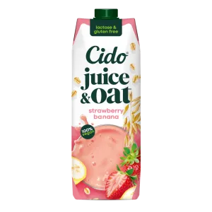 Cido Mahlajook kaeraga 1L maasika-banaan