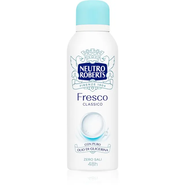 Neutro Roberts Classico Värskendav pihustatav deodorant 48-tunnine efektiivsus 50 ml