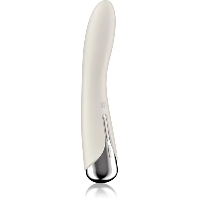 Satisfyer Spinning Vibe 1 Vibraator pöörlev Beige 17.5 cm