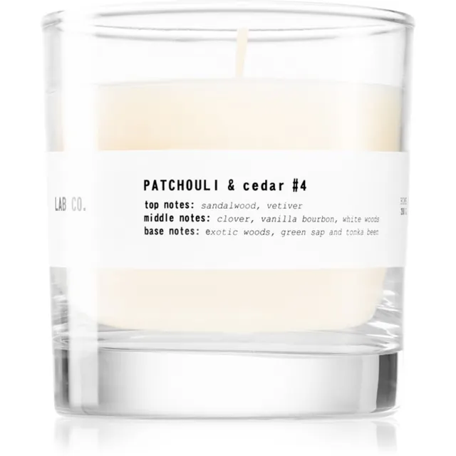 The Olphactory Lab Co. Patchouli & Cedar lõhnaküünal 200 g
