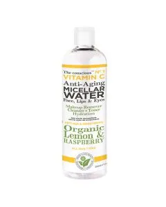 The Conscious mitsellaarvesi vananemisvastane C-vitamiin, Sidrun ja Vaarikas 350ml