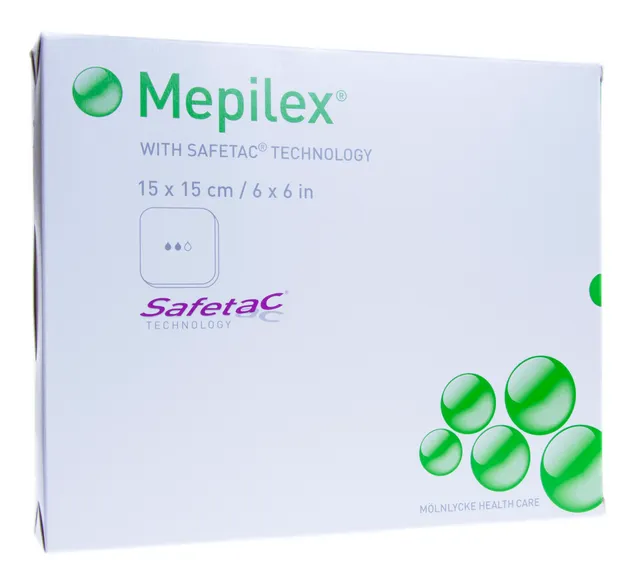 MEPILEX SILIKOONHAAVAPADI STERIILNE 15X15CM N5