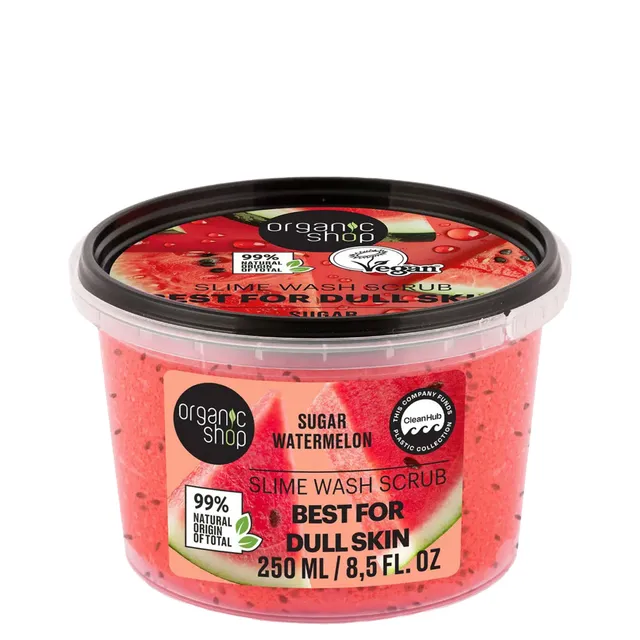 ORGANIC SHOP Sugar Watermelon Slime Wash Scrub 250ml