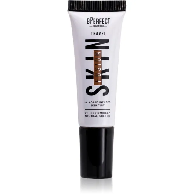 BPerfect Skin Fusion Travel mini Toniseeriv kreem reisipakk varjund medium/deep neutral golden 10 ml