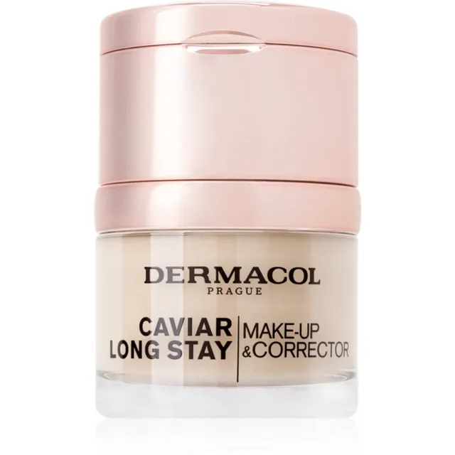 Dermacol Caviar Long Stay Kauakestev kaaviarimeik ja täiustav korrektor varjund 1 Pale 30 ml