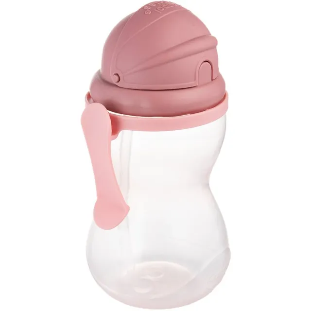 Canpol babies Sport Cup spordipudel kõrrega Pink 12m+ 1 tk