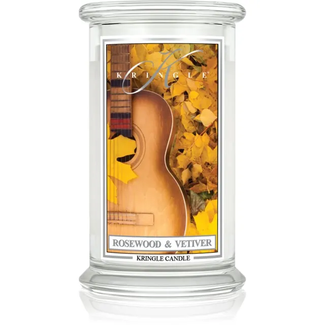 Kringle Candle Rosewood & Vetiver lõhnaküünal 623 g