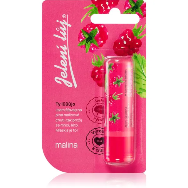 Regina Jelení lůj Raspberry Hirverasva huulepalsam vaarika lõhnaga 4.5 g