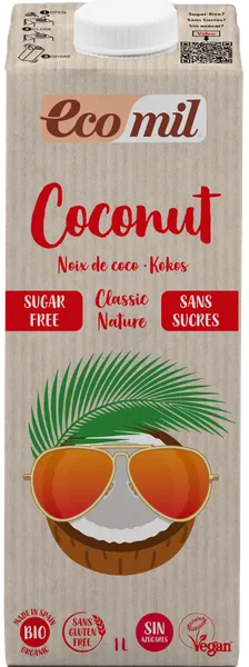 Kookospiim, ilma suhkruta, ökoloogiline