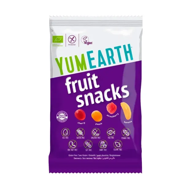 Kummikommid FRUIT SNACKS, ökoloogilised