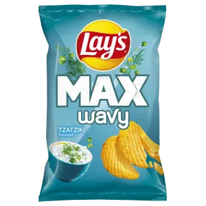 LAY'S Tzatziki-maitselised lainelised kartulikrõpsud 0,12kg