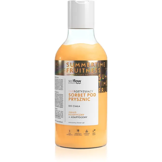 so!flow Energizing Shower Sorbet Niisutav kehasorbett duši jaoks 400 ml