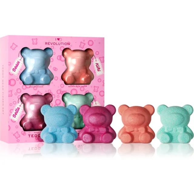 I Heart Revolution Teddy Bear Kinkekomplekt vanni jaoks