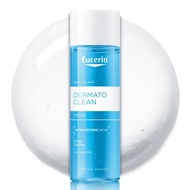 EUCERIN DERMATOCLEAN NÄOVESI TUNDLIKULE NAHALE 200ML