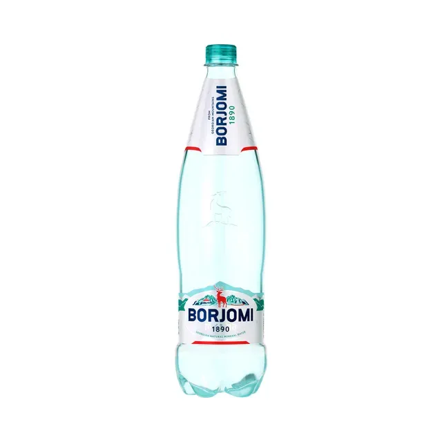 Karboniseeritud mineraalvesi, BORJOMI, 1,25 L