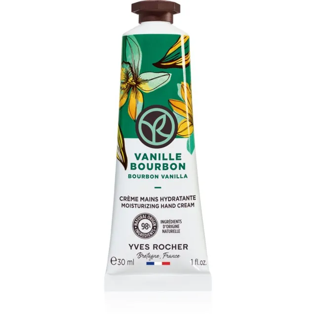 Yves Rocher Bain de Nature Kätekreem Bourbon Vanilla 30 ml