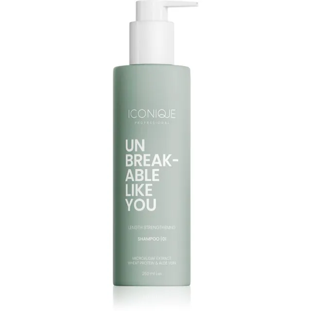 ICONIQUE Professional UNBREAKABLE LIKE YOU Length Strengthening juuste keskosa tugevdav šampoon 250 ml
