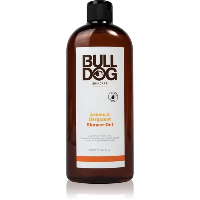 Bulldog Lemon & Bergamot Shower Gel Dušigeel meestele 500 ml
