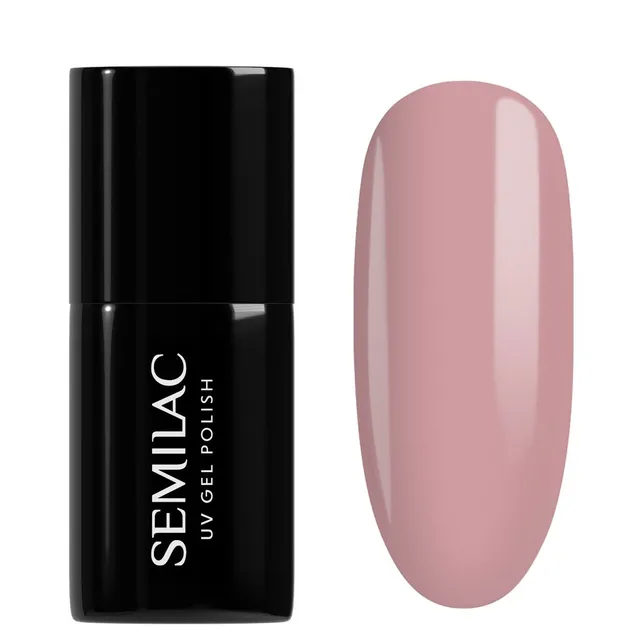 SEMILAC UV Gel Nail Polish No.586 Dirty Rose Nude 7ml