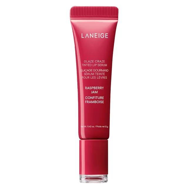 LANEIGE Glaze Craze Tinted Lip Serum Raspberry Jam 12g