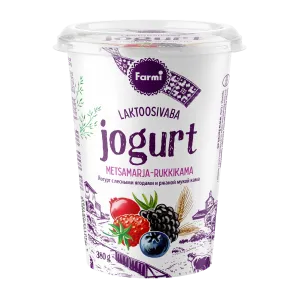 Farmi Metsamarjajogurt rukkikamaga 380g