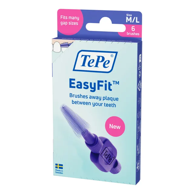 TEPE INTERDENTAALHARJAD EASYFIT M/L N6