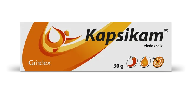 KAPSIKAM SALV 20MG+2MG+30MG+30MG+50MG 1G 30G N1
