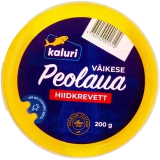 Väikese peolaua krevett, KALURI,