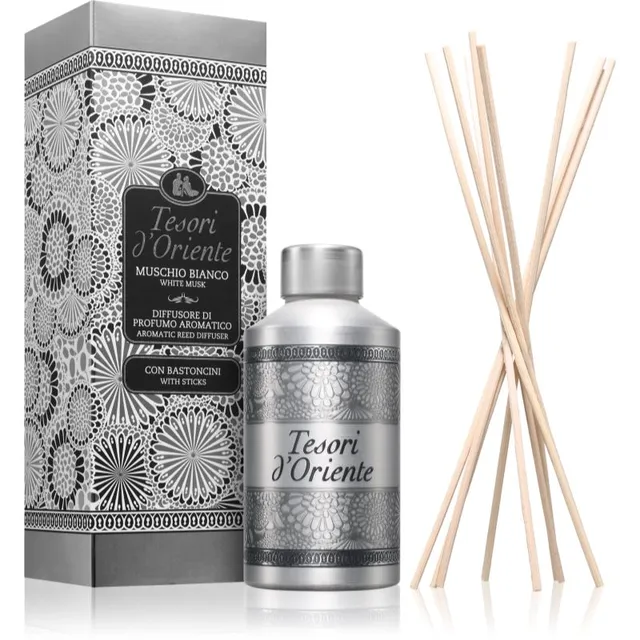 Tesori d'Oriente White Musk aroomihajuti täitega 200 ml