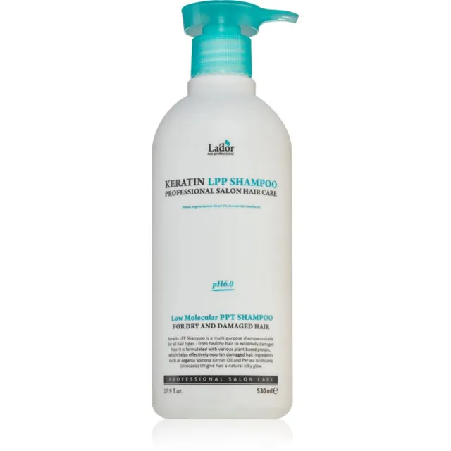La'dor Keratin LPP Taastav keratiinišampoon toitmiseks ja sära andmiseks 530 ml