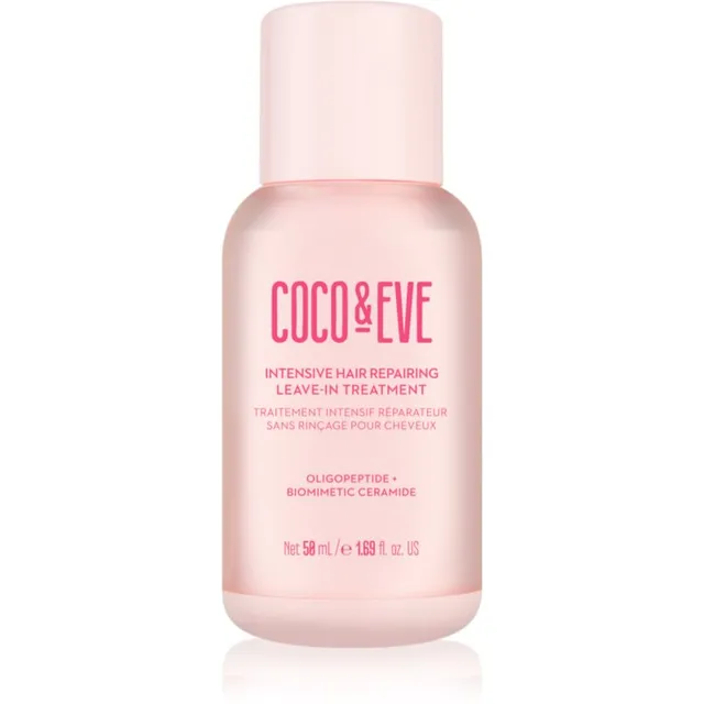 Coco & Eve Sweet Repair Intensive Hair Repairing Leave-in Treatment Taastav juustesse jäetav palsam kahjustatud ja värvitud juustele 50 ml