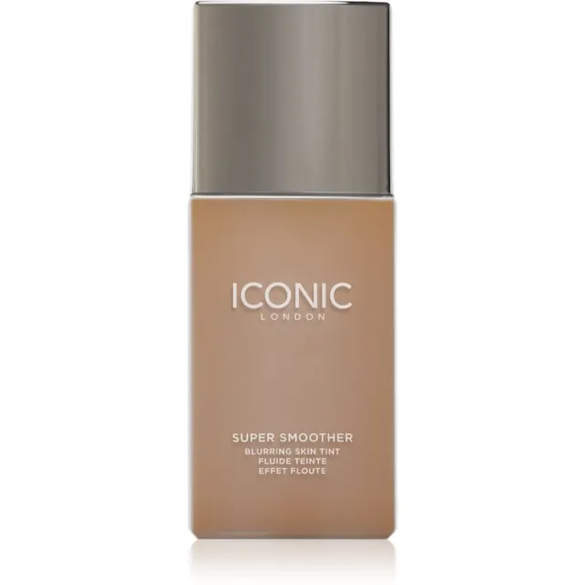 ICONIC London Super Smoother Blurring Skin Tint Kerge tooniv niisutaja varjund Warm Tan 30 ml